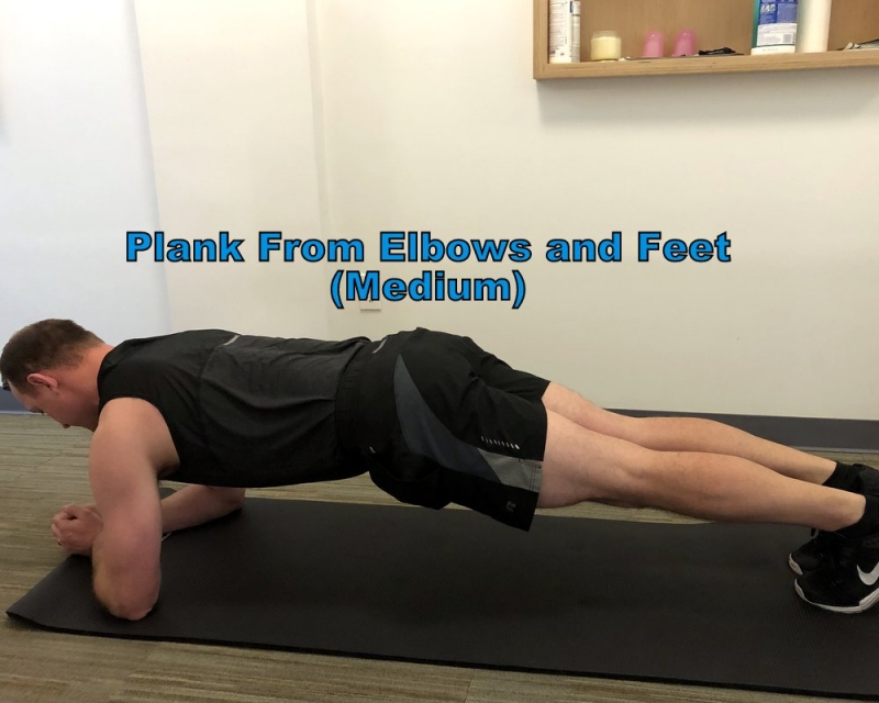 Plank Progression - Cascade Chiropractic & Wellness